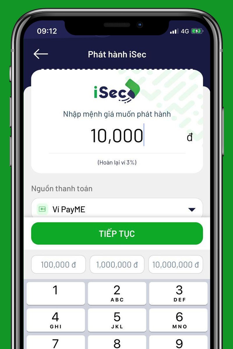 Ph&aacute;t h&agrave;nh tiền điện tử iSec thanh to&aacute;n h&agrave;ng h&oacute;a, dịch vụ