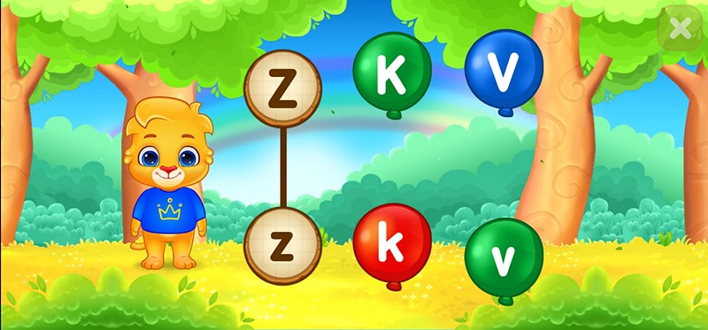 Tr&ograve; chơi nối chữ, nhận biết chữ c&ugrave;ng ABC Kids