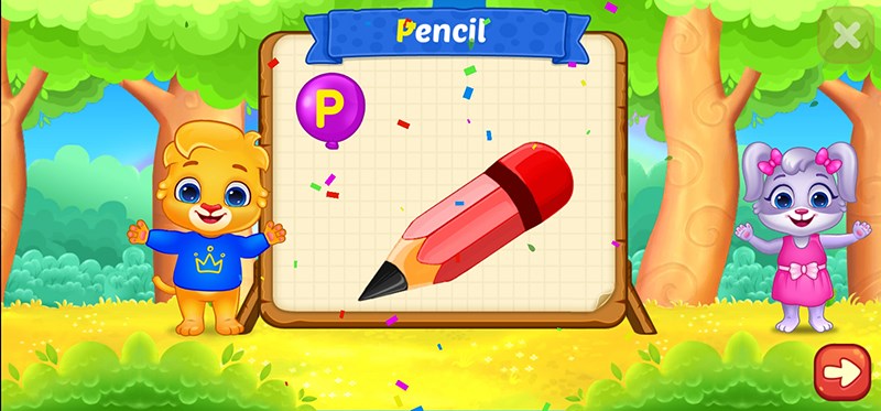 Giao diện sinh động v&agrave; cực kỳ dễ thương