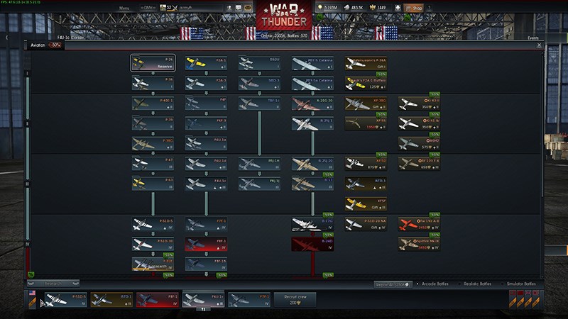 Nhiều loại m&aacute;y bay