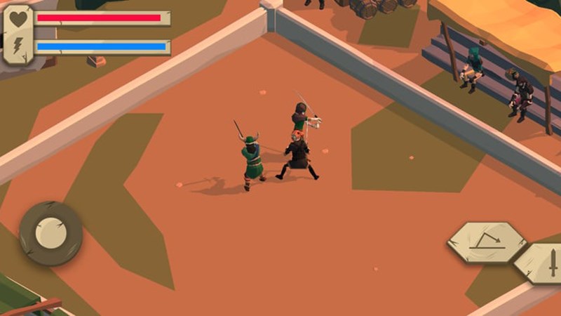 Chiến đấu với đối thủ 