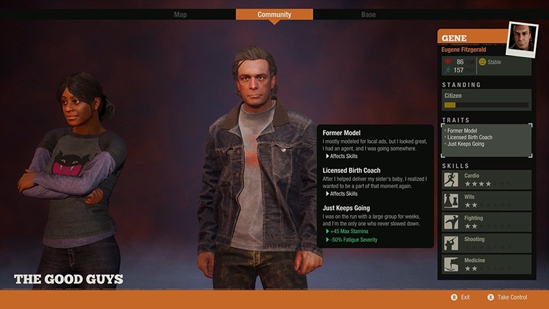 Chỉ số v&agrave; kỹ năng của nh&acirc;n vật