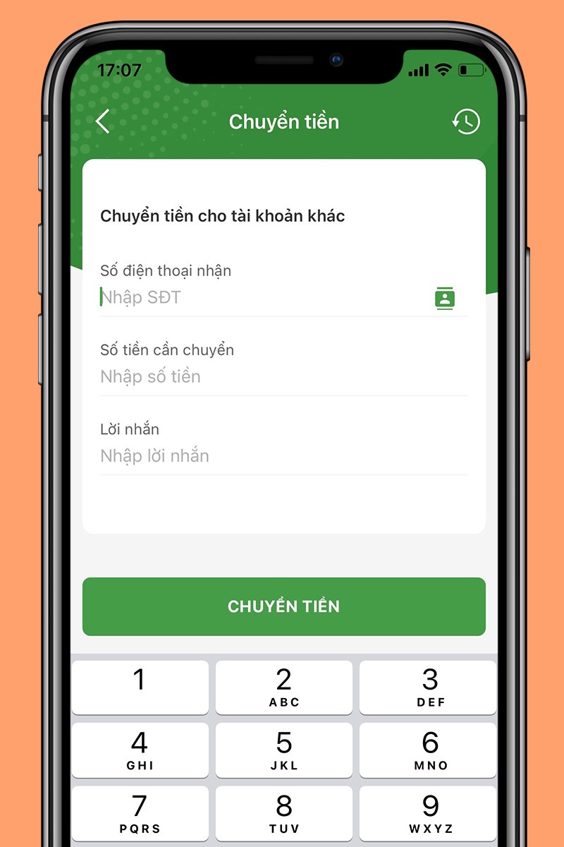 Hỗ trợ chuyển tiền an to&agrave;n