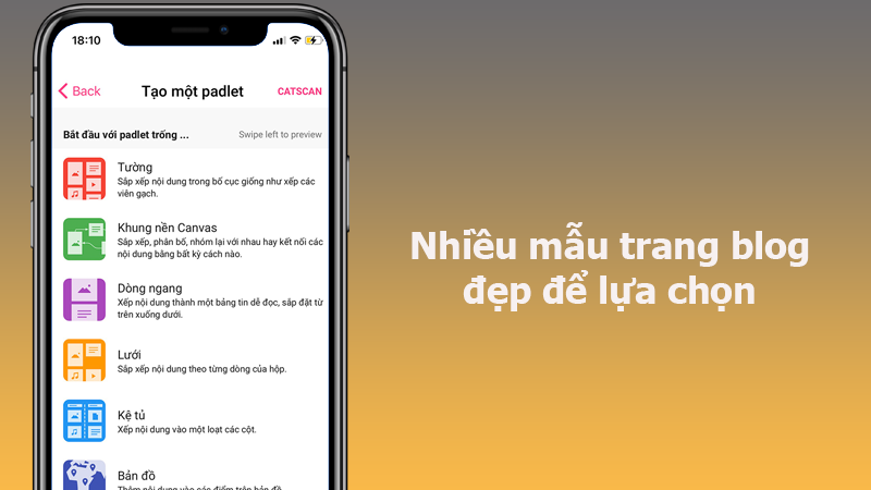 Nhiều mẫu trang blog đẹp để lựa chọn