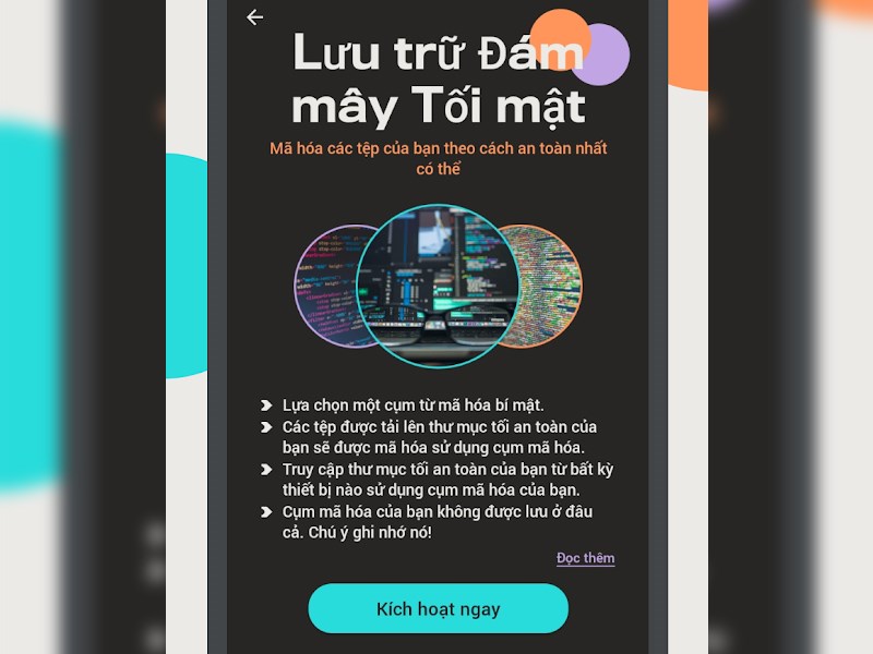 Hỗ trợ bảo mật với c&aacute;c từ ngữ m&atilde; h&oacute;a