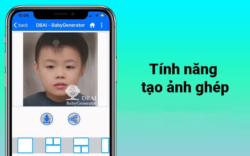 Tính năng tạo ảnh ghép Tính năng tạo ảnh ghép