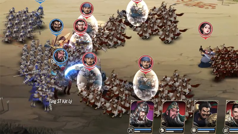 Đem qu&acirc;n đi chinh chiến khắp nơi