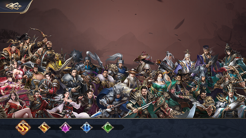 C&aacute;c vị tướng trong game