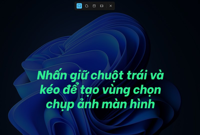 tạo thành vùng chọn