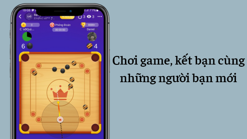 Vừa chơi vừa kết bạn 