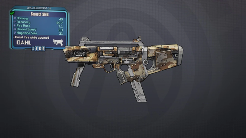S&uacute;ng SMG trong Borderlands 2