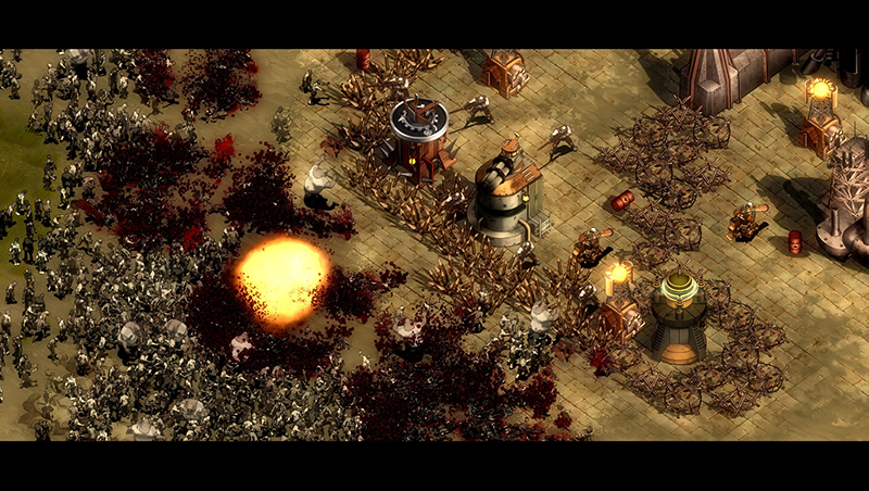 C&ocirc;ng tr&igrave;nh qu&acirc;n sự trong They Are Billions