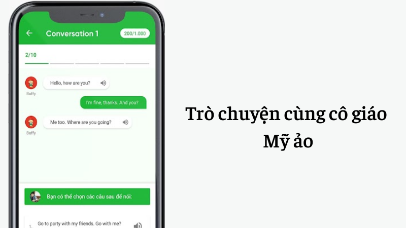 Trò chuyện nâng cao kỹ năng tiếng Anh cùng cô giáo Mỹ ảo