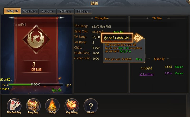 Hệ thống Bang Hội