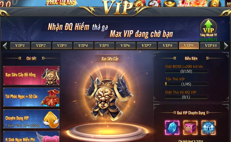 Hệ thống VIP