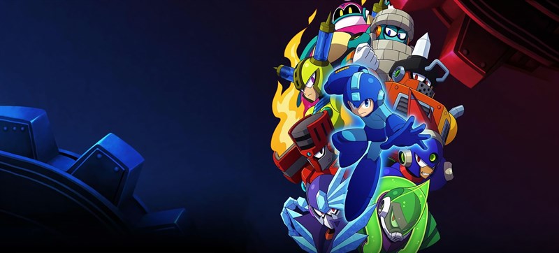 Mega Man c&ugrave;ng c&aacute;c Robot Master