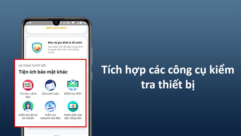 Tích hợp các công cụ kiểm tra thiết bị, kiến thức cơ bản về an toàn thông tin