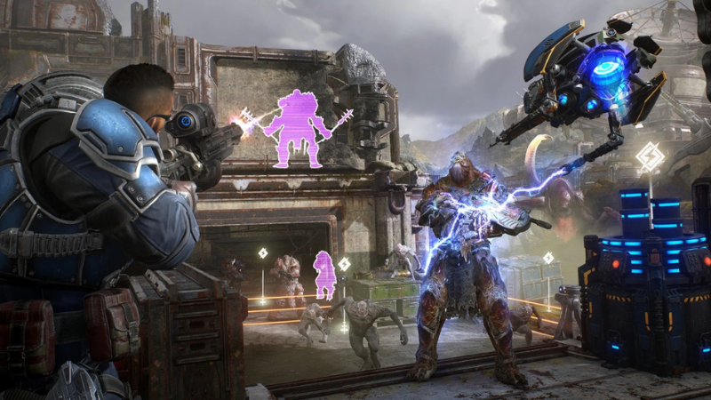 Cầm s&uacute;ng qu&eacute;t sạch kẻ địch