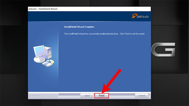  Nhấn Install và đợi 1 xíu để cài đặt phần mềm JetAudio về máy