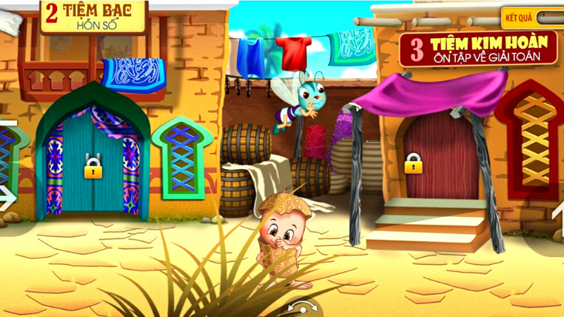 Giao diện với h&igrave;nh ảnh sinh động, gần gũi