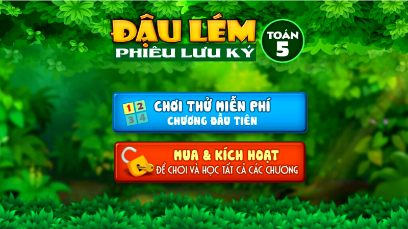 Học thử chương đầu ti&ecirc;n của ứng dụng