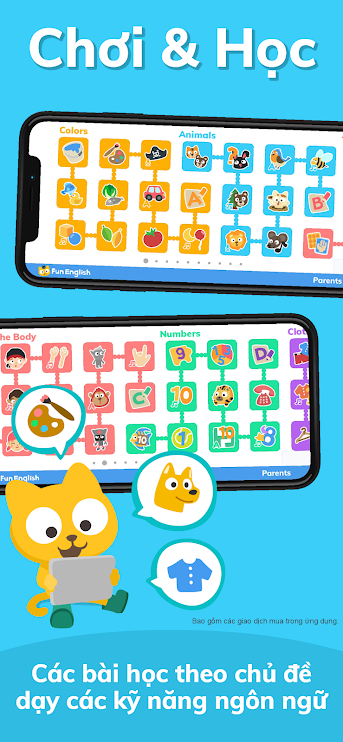 Thư viện c&aacute;c b&agrave;i học với nhiều chủ đề kh&aacute;c nhau