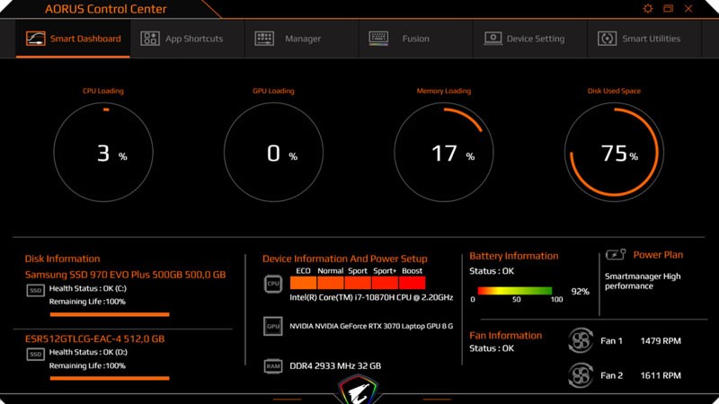  Ki&ecirc;̉m soát sức mạnh l&acirc;̃n nhi&ecirc;̣t đ&ocirc;̣ của CPU là GPU