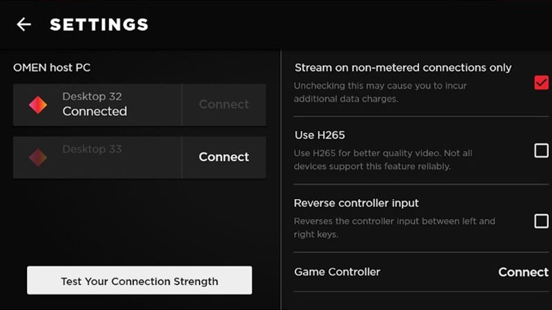 Hỗ trợ t&iacute;nh năng ph&aacute;t trực tiếp game
