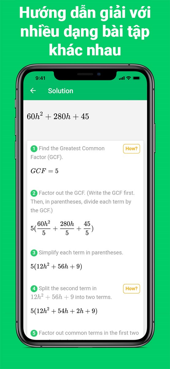 Hướng dẫn giải với nhiều dạng bài tập khác nhau Hướng dẫn giải với nhiều dạng bài tập khác nhau