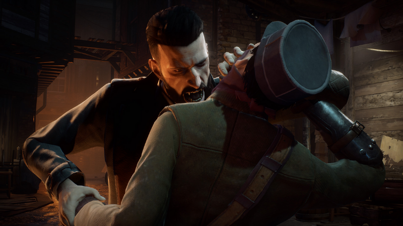 Một cảnh trong gameplay của Vampyr