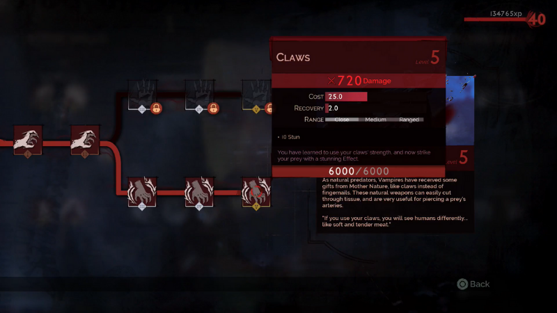 Bộ kỹ năng Claws