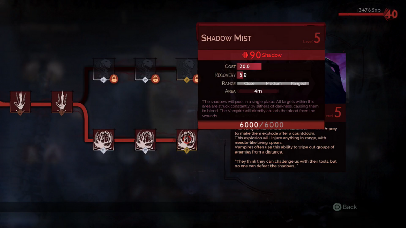 Bộ kỹ năng Shadow Mist