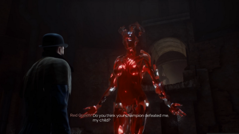 Red Queen trong cuộc tr&ograve; chuyện với Jonathan