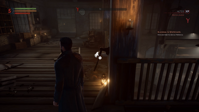 Vũ kh&iacute; cận chiến trong Vampyr