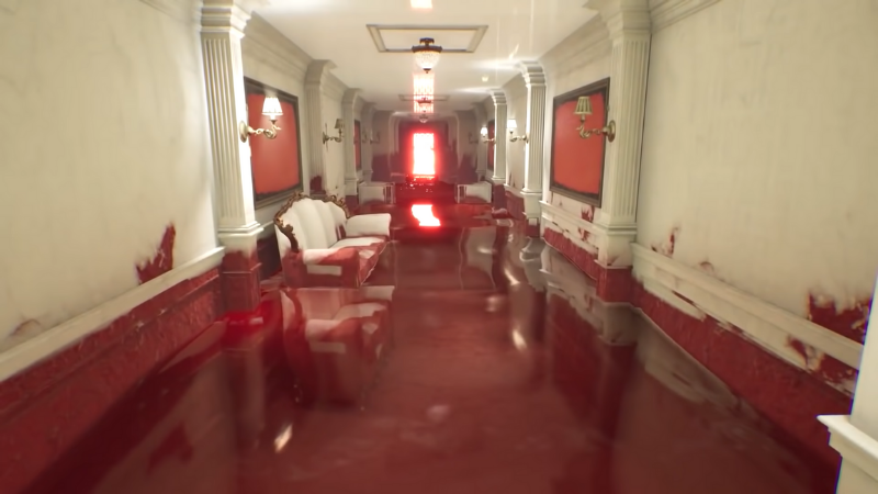 Một nhiệm vụ được thực hiện bên trong một căn phòng đầy máu Một nhiệm vụ được thực hiện bên trong căn phòng đầy máu