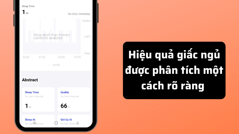 Phân tích tính hiệu quả của giấc ngủ