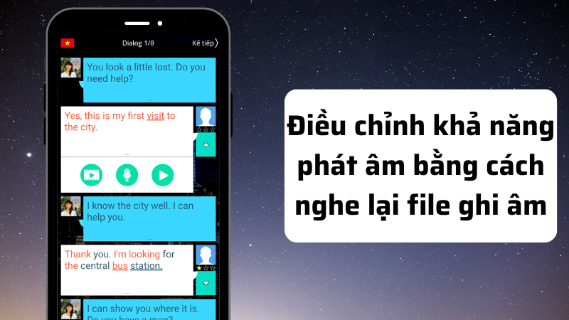 Đối chiếu giọng n&oacute;i của người học v&agrave; người bản ngữ qua file ghi &acirc;m để cải thiện khả năng ph&aacute;t &acirc;m