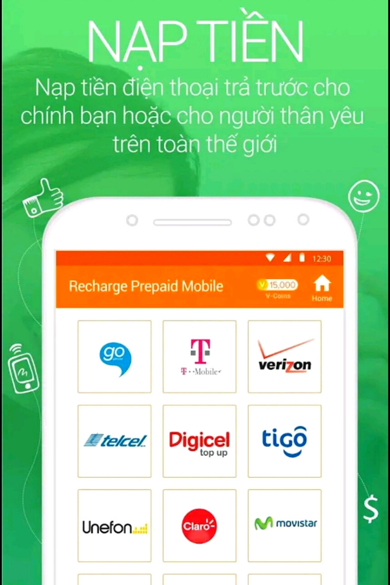Nạp tiền điện thoại một cách dễ dàng và nhanh chóng Nạp tiền điện thoại một cách dễ dàng và nhanh chóng