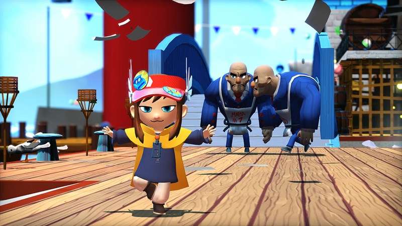 Hat Kid chạy trốn khỏi bọn Mafia