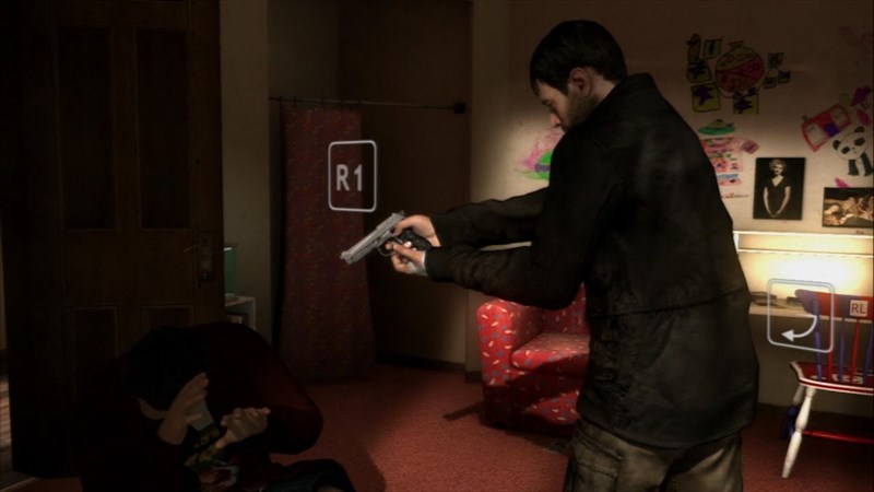 Điều khiển nh&acirc;n vật bằng ph&iacute;m R1