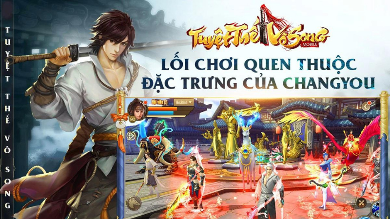 Lối chơi kiếm hiệp đặc trưng của Changyou