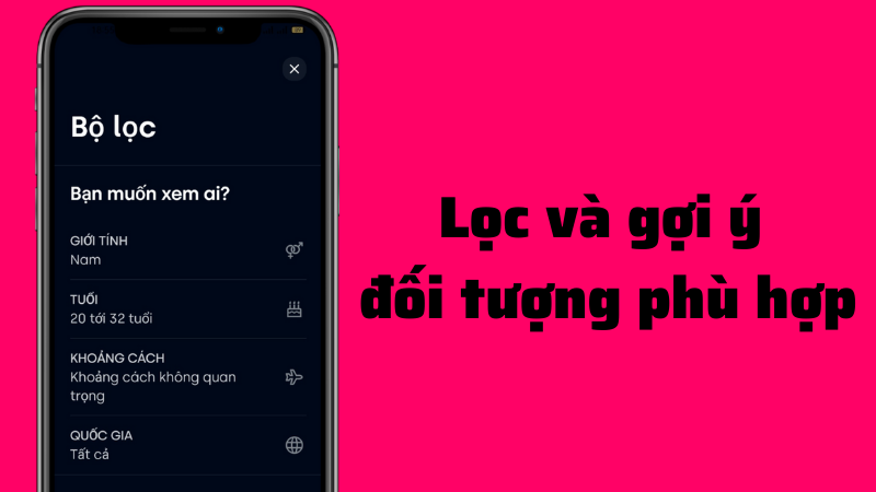 Lựa chọn đối tượng ph&ugrave; hợp