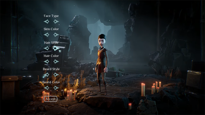 Tự do lựa chọn tạo h&igrave;nh nh&acirc;n vật