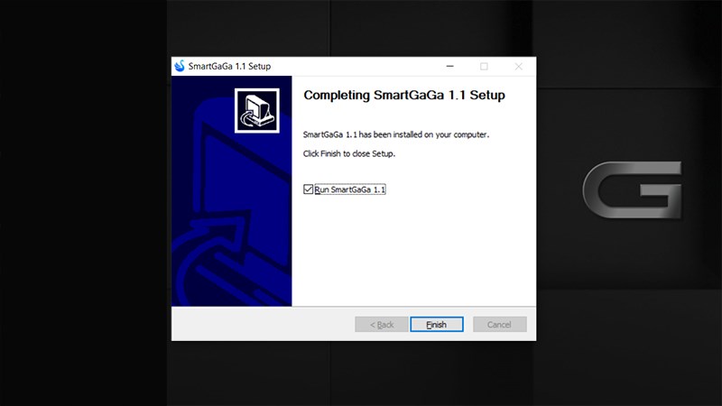 Nhấn Finish để ho&agrave;n th&agrave;nh c&agrave;i đặt