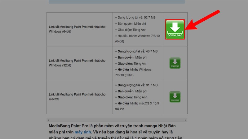 Tải về bộ cài MediaBang Paint Pro