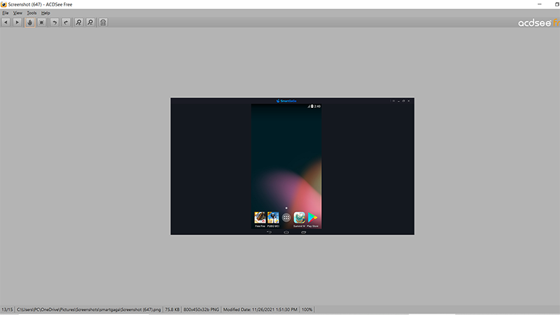 Giao diện của ACDSee