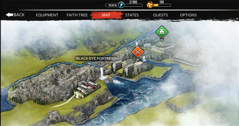 Bản đồ v&ugrave;ng đất Kurome&nbsp;