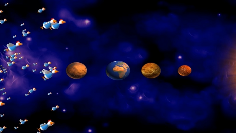 Chiến đấu chống loại lo&agrave;i g&agrave; x&acirc;m lược Tr&aacute;i Đất