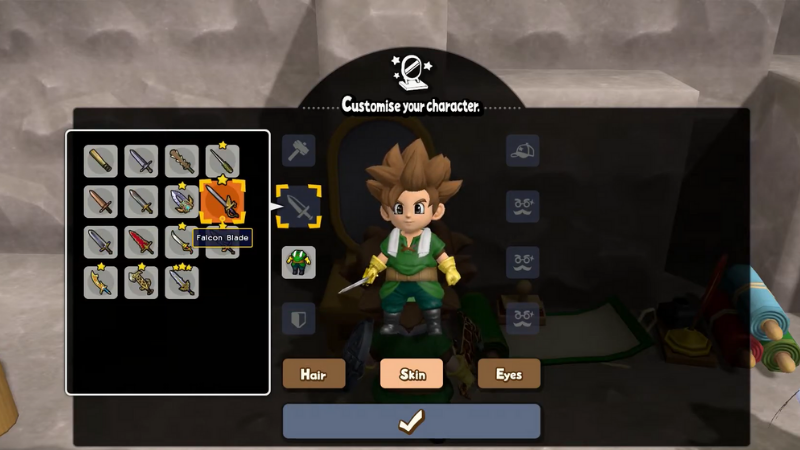 Falcon Blade trong game Falcon Blade trong game