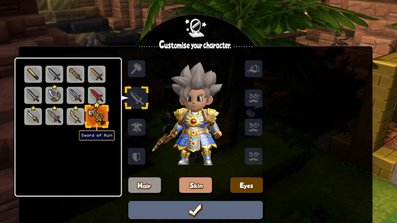 Sword of Ruin trong game Sword of Ruin trong game